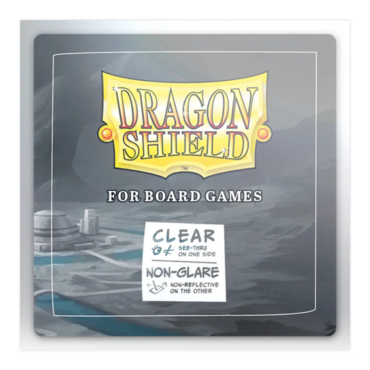 Dragon Shield: Square - Clear/Non-Glare - Board Game Sleeves