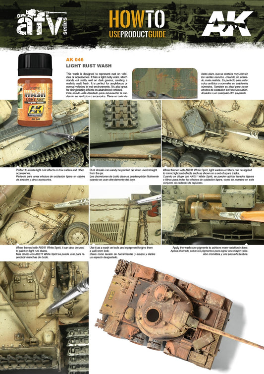 LIGHT RUST WASH
