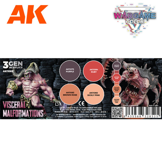 AK WARGAME SET. VISCERAL MALFORMATIONS.