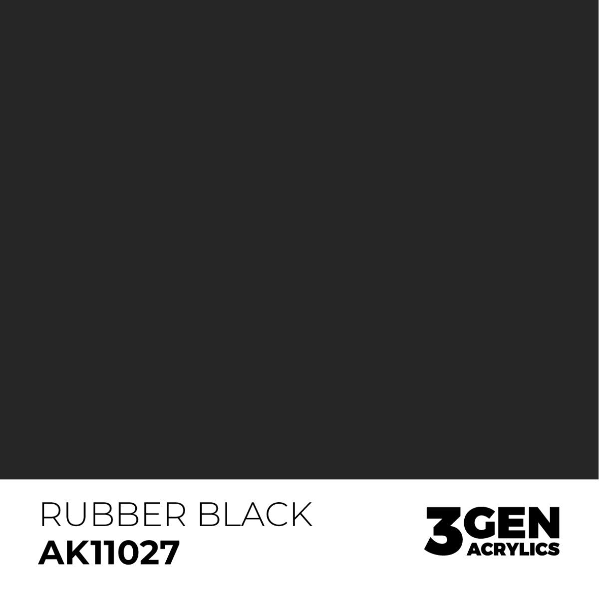 AK 3rd Gen Rubber Black 17ml