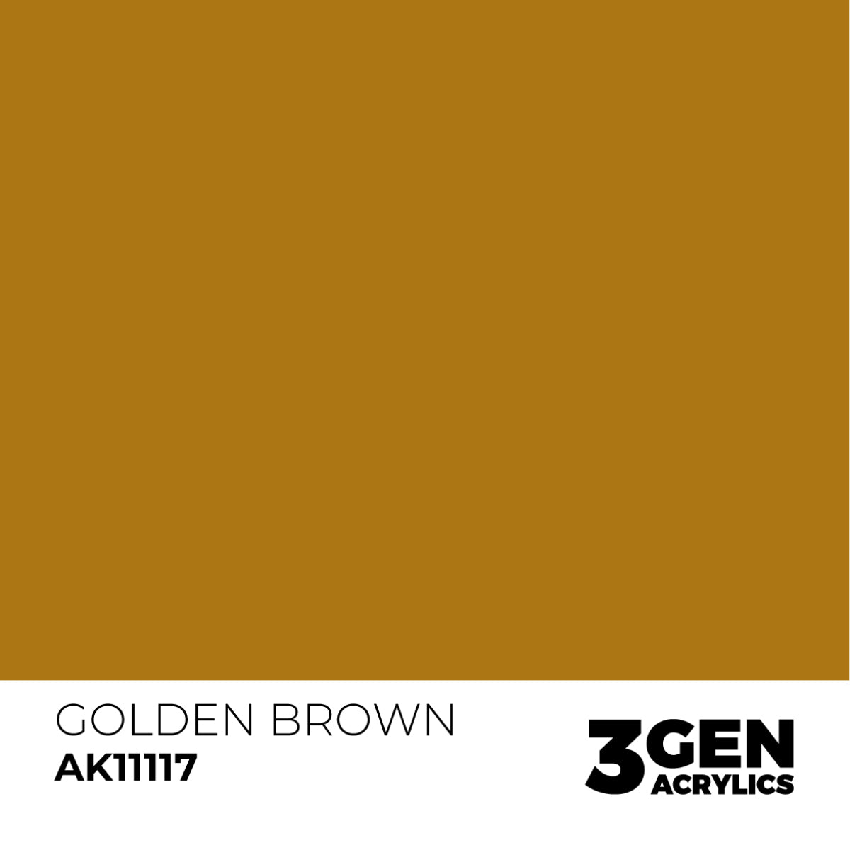 AK 3. Gen. Golden Brown 17ml