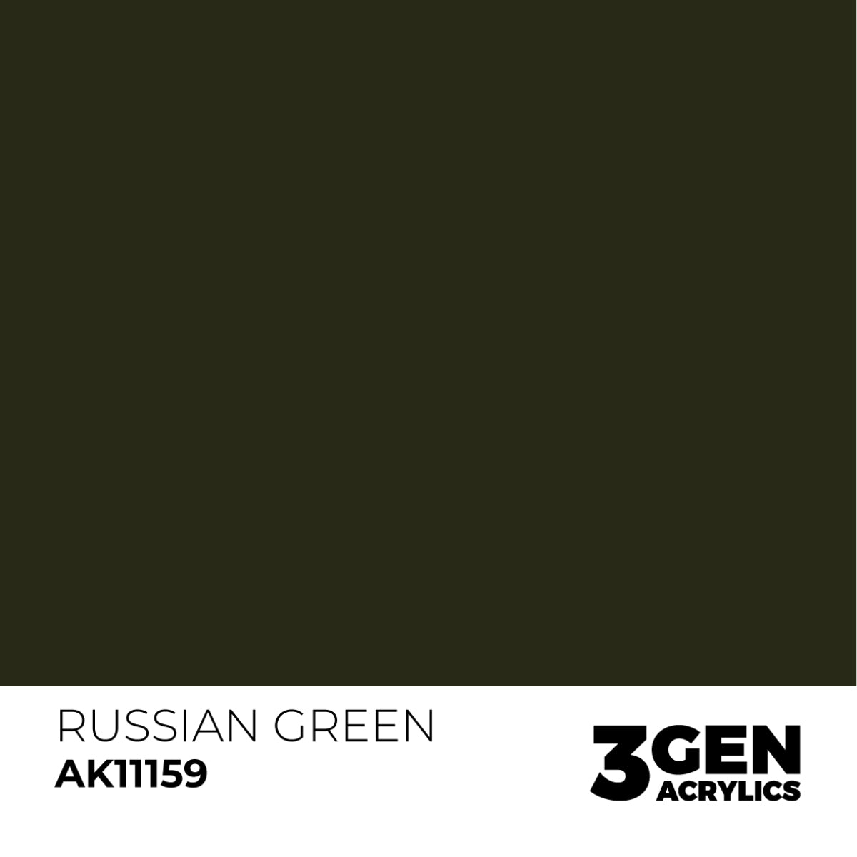 AK 3. Gen Russian Green 17ml