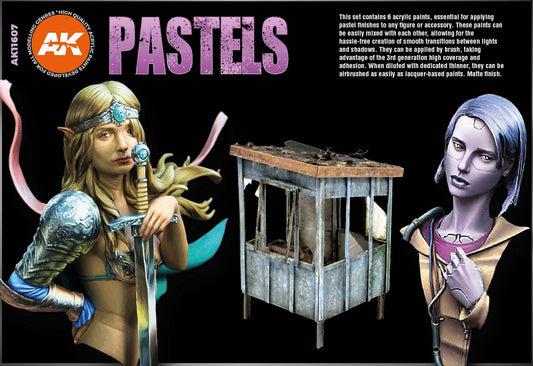 AK PASTELS COLORS SET