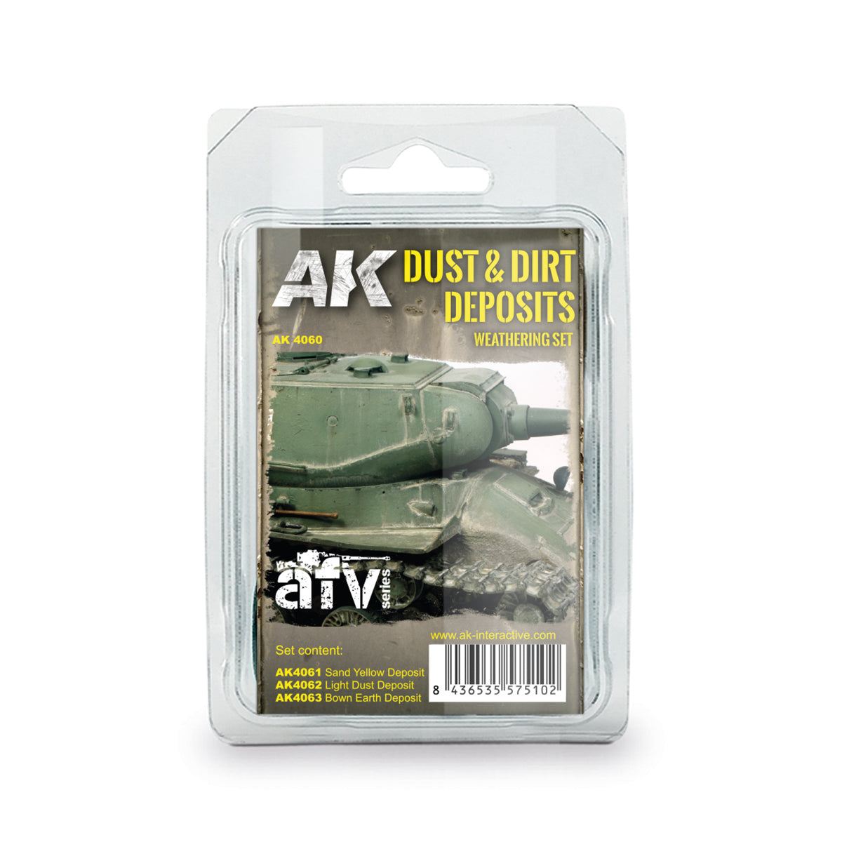 dust and dirt deposits