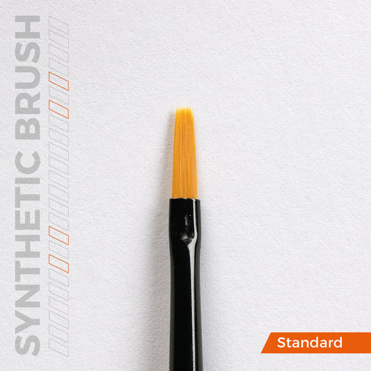 AK SYNTHETIC BRUSH - FLAT 1