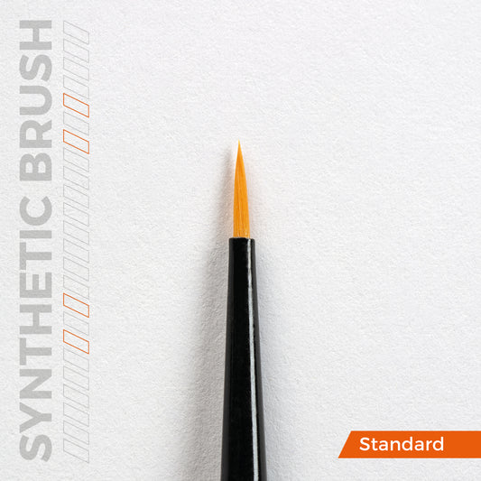 AK SYNTHETIC BRUSH - ROUND 2/0