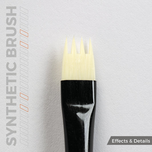 AK SYNTHETIC BRUSH - COMB