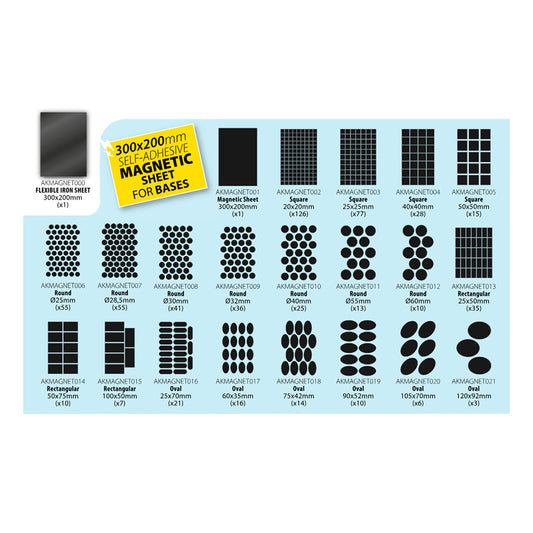 IRON SHEET FOR MAGNETS 300X200MM