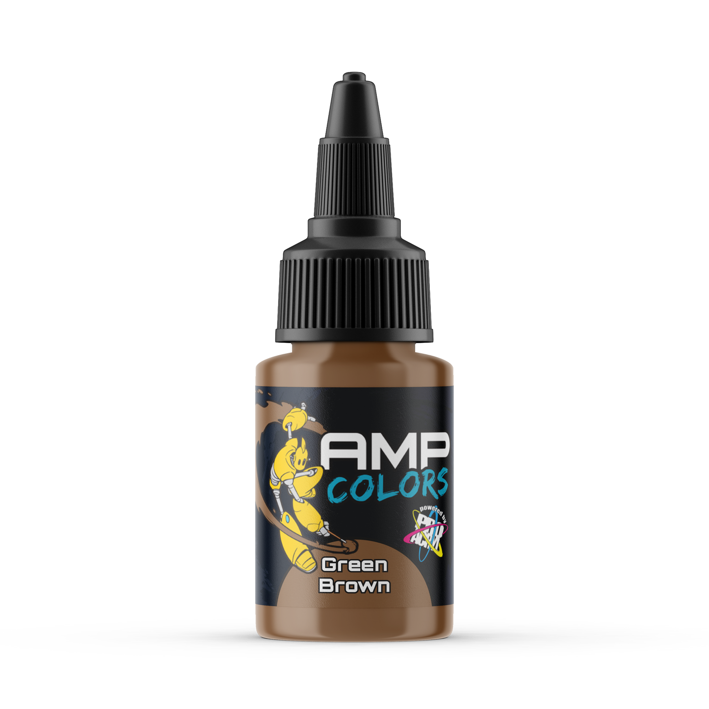 AMP Colors 020 - Pro Acryl Green Brown