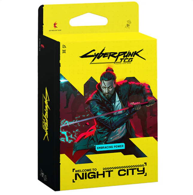 Cyberpunk TCG | Welcome To Night City | Starter Deck - Embracing Power (EN)