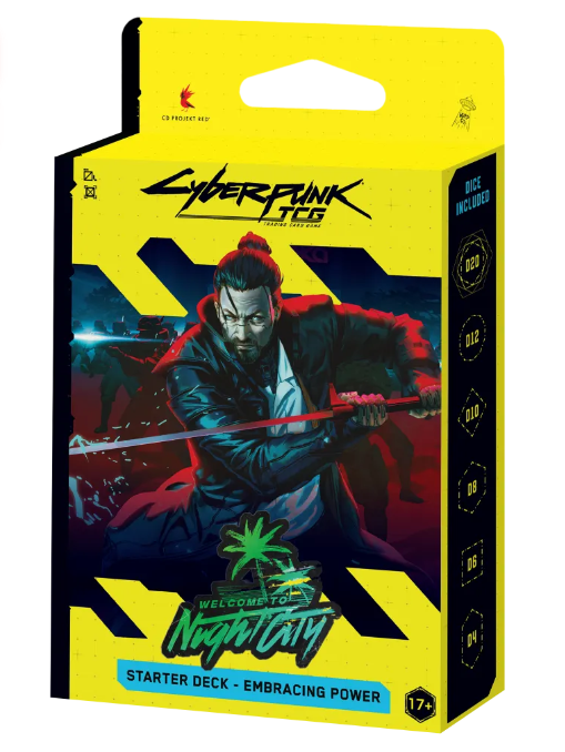 Cyberpunk TCG | Welcome To Night City | Starter Deck - Embracing Power (EN)
