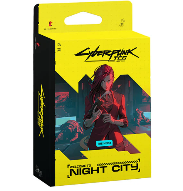 Cyberpunk TCG | Welcome To Night City | Starter Deck - The Heist (EN)