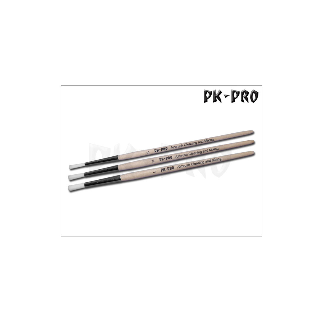 PK-PRO - Airbrush Cleaning and Mixing Brush - Set