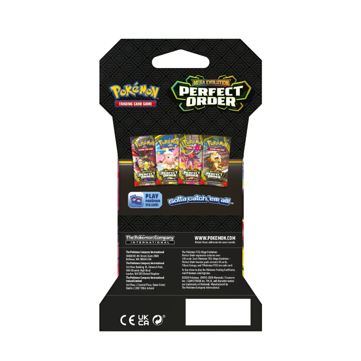 Perfect Order Sleeved Booster Pack