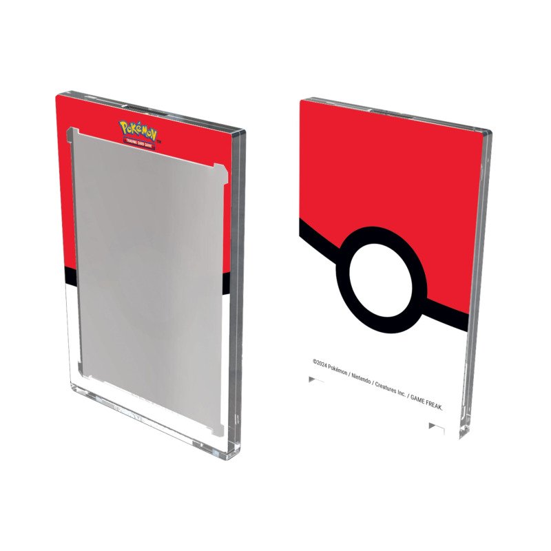 Ultra Pro Pokemon: UV One-Touch Edge: 35 Pt Printed Magnetic Card Holder: Poke Ball