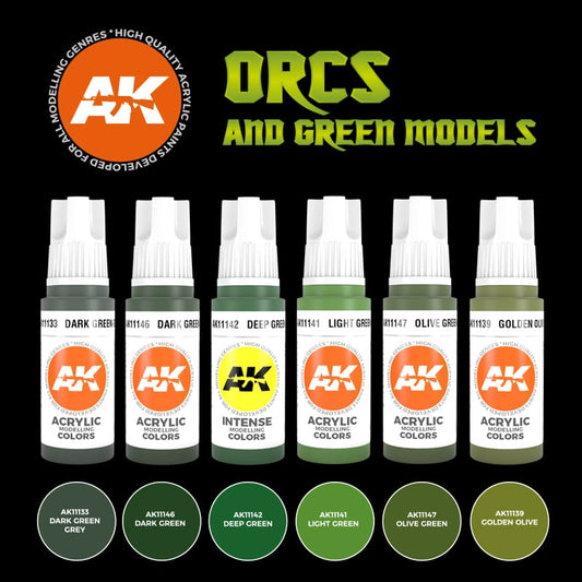 AK ORCS AND GREEN CREATURES