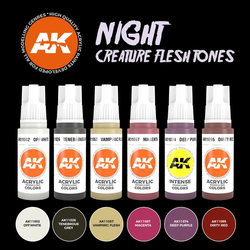 AK NIGHT CREATURES FLESH TONES