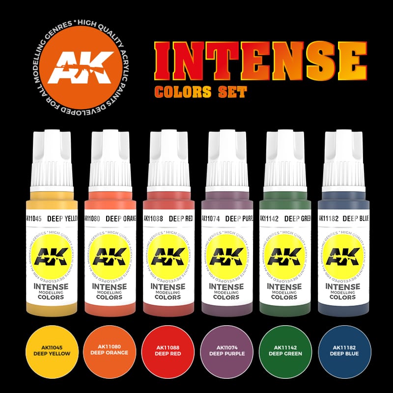 AK INTENSE COLORS SET