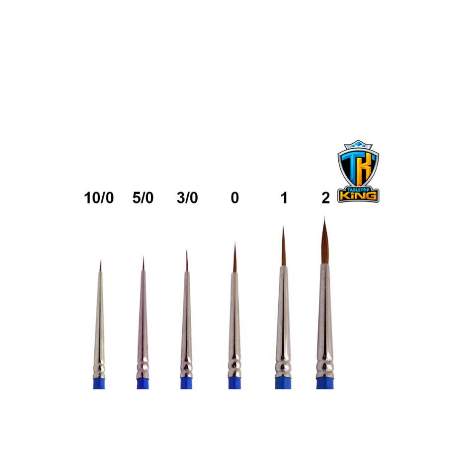 Tabletop-King - Painter's Sceptre Brush - Round – Size 2