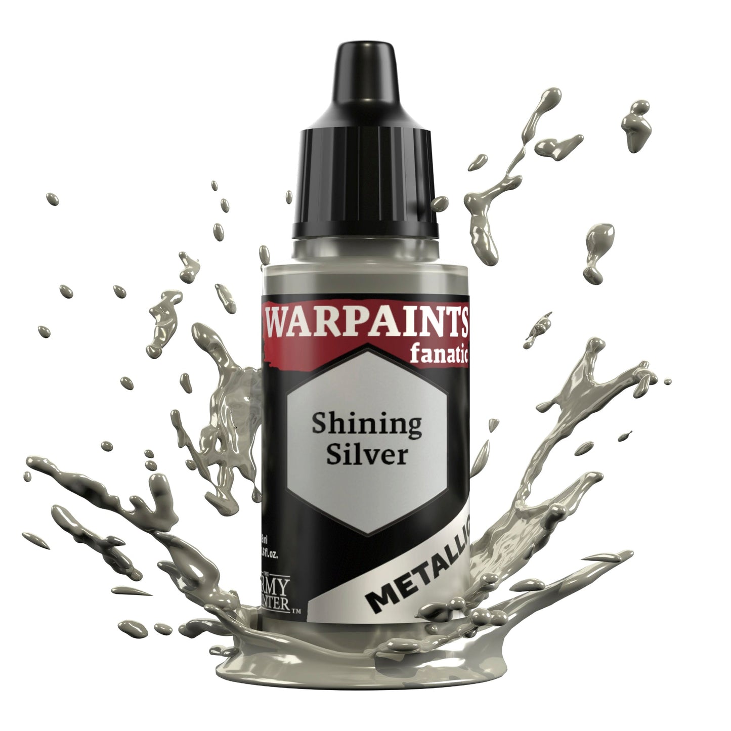 The Army Painter Warpaints Fanatic Metallic: Shining Silver