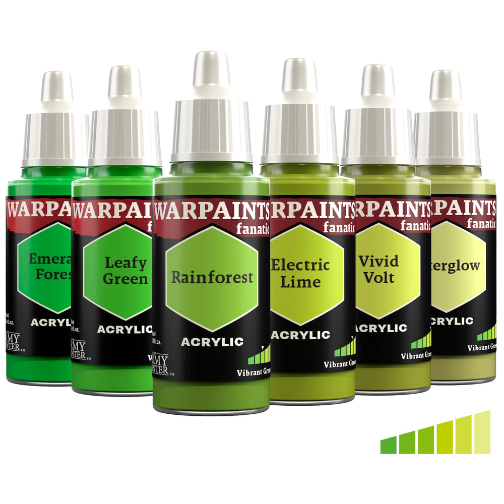 The Army Painter Flexible Triad: Vibrant Greens
