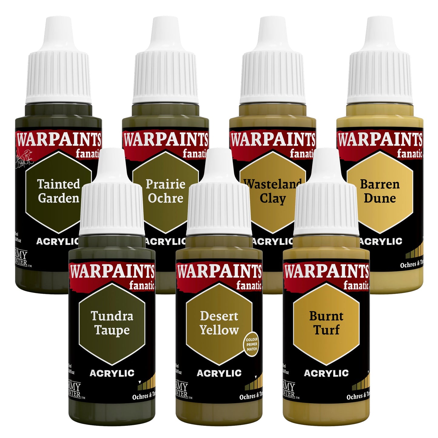 The Army Painter Flexible Triad PLUS+: Ochres & Tans Triad