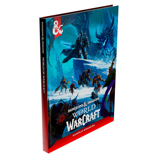 D&D - World of Warcraft Game Expansion Book Hard Cover - EN
