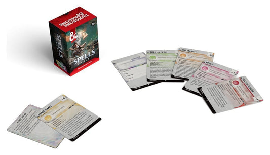 Dungeons & Dragons | Spells Lvl 0-1 | Reference Cards (EN)