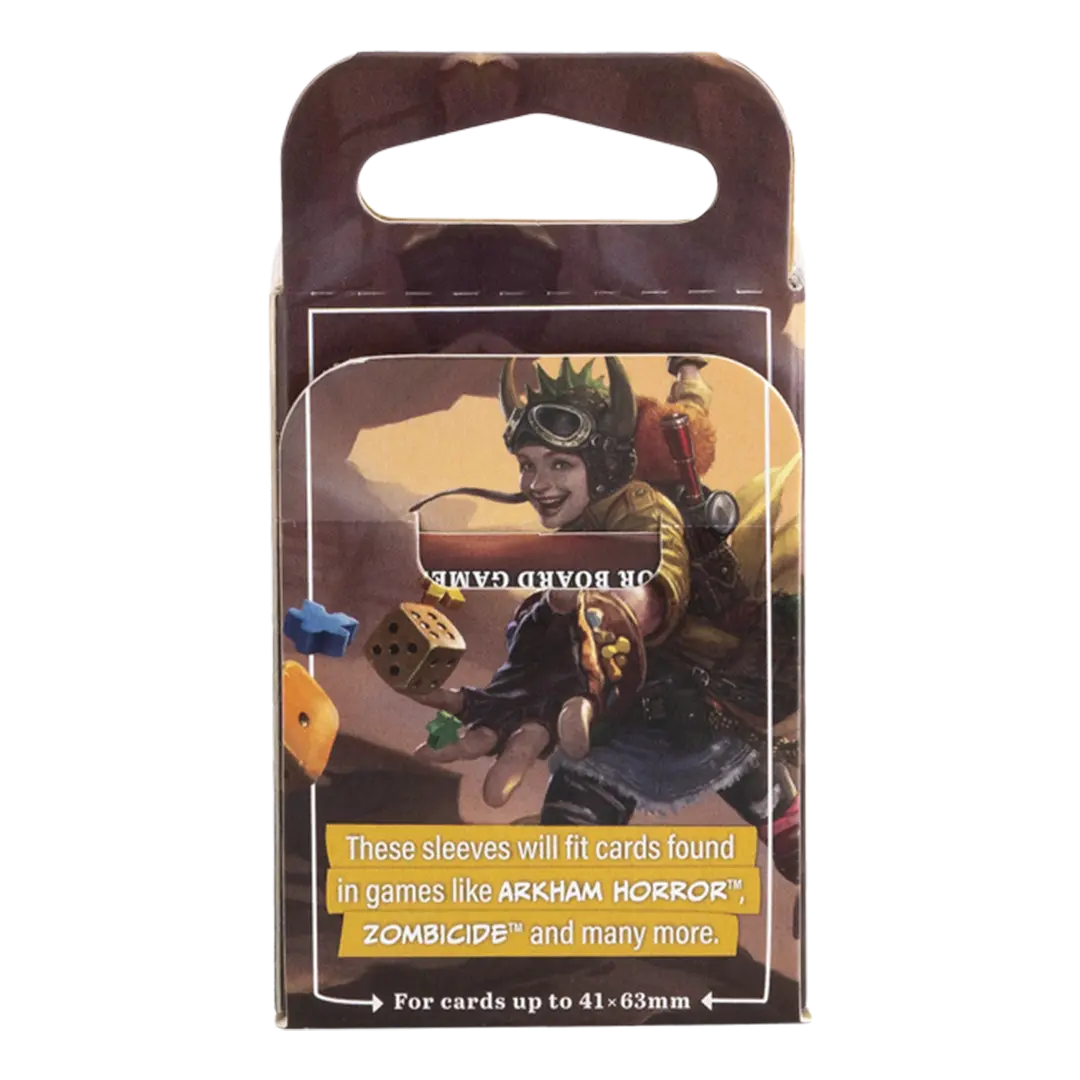 Dragon Shield: American Mini - Clear/Non-Glare - Board Game Sleeves