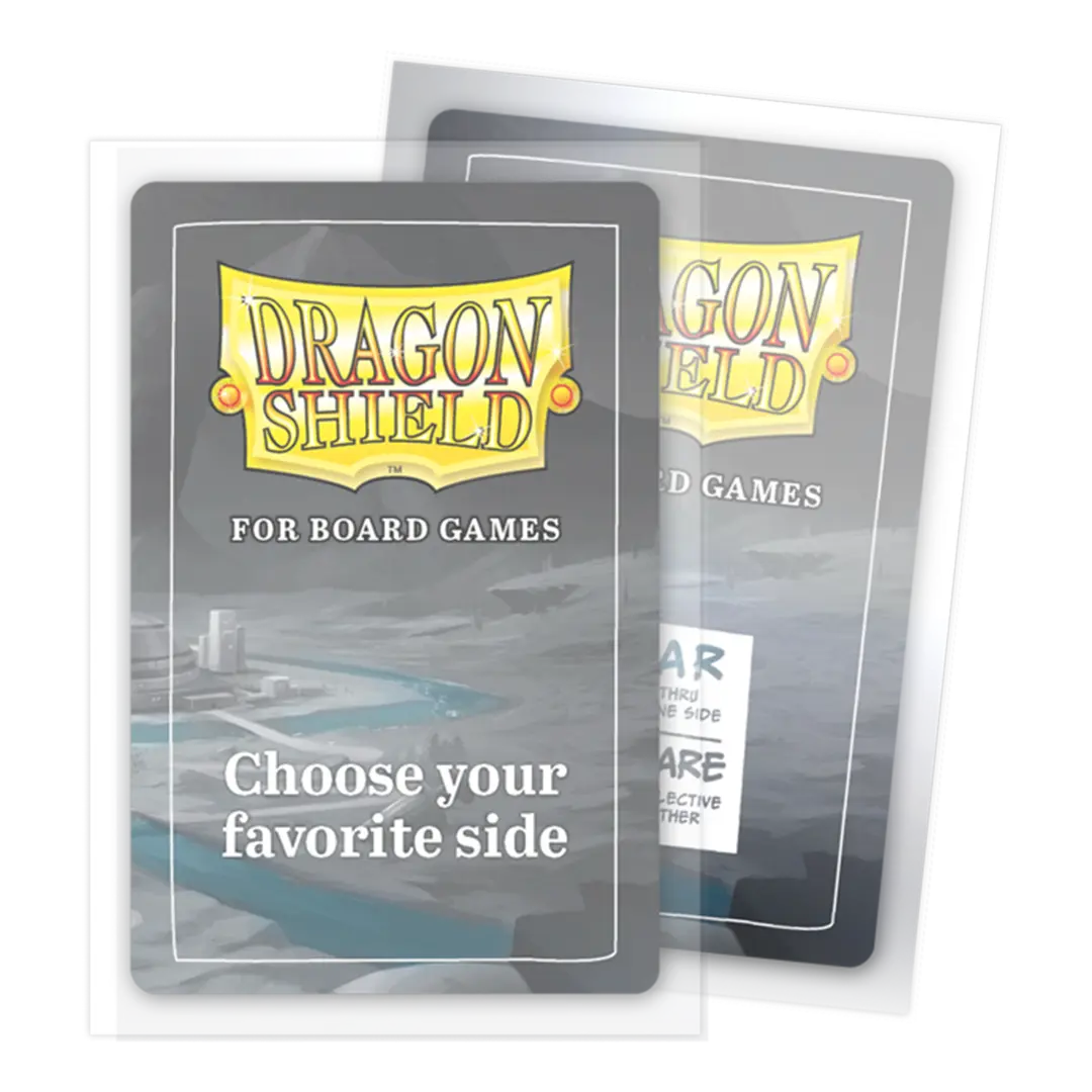 Dragon Shield: American Mini - Clear/Non-Glare - Board Game Sleeves