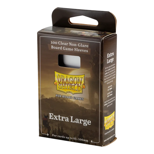 Dragon Shield: Extra Large - Clear/Non-Glare - Board Game Sleeves