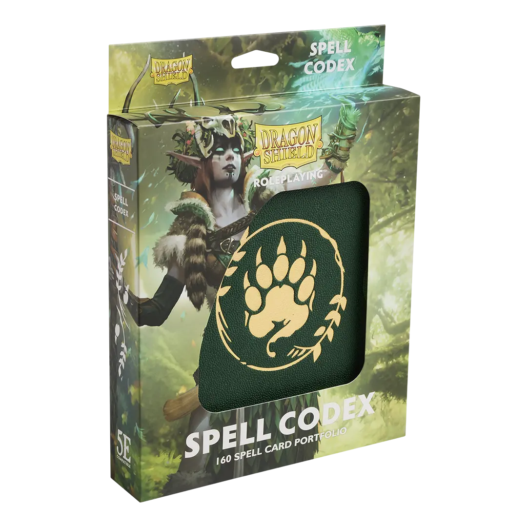 Dragon Shield: Spell Codex - Forest Green