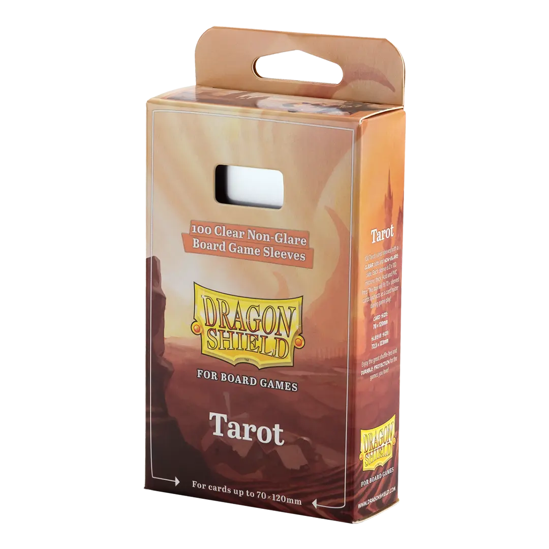 Dragon Shield: Tarot - Clear/Non-Glare - Board Game Sleeves