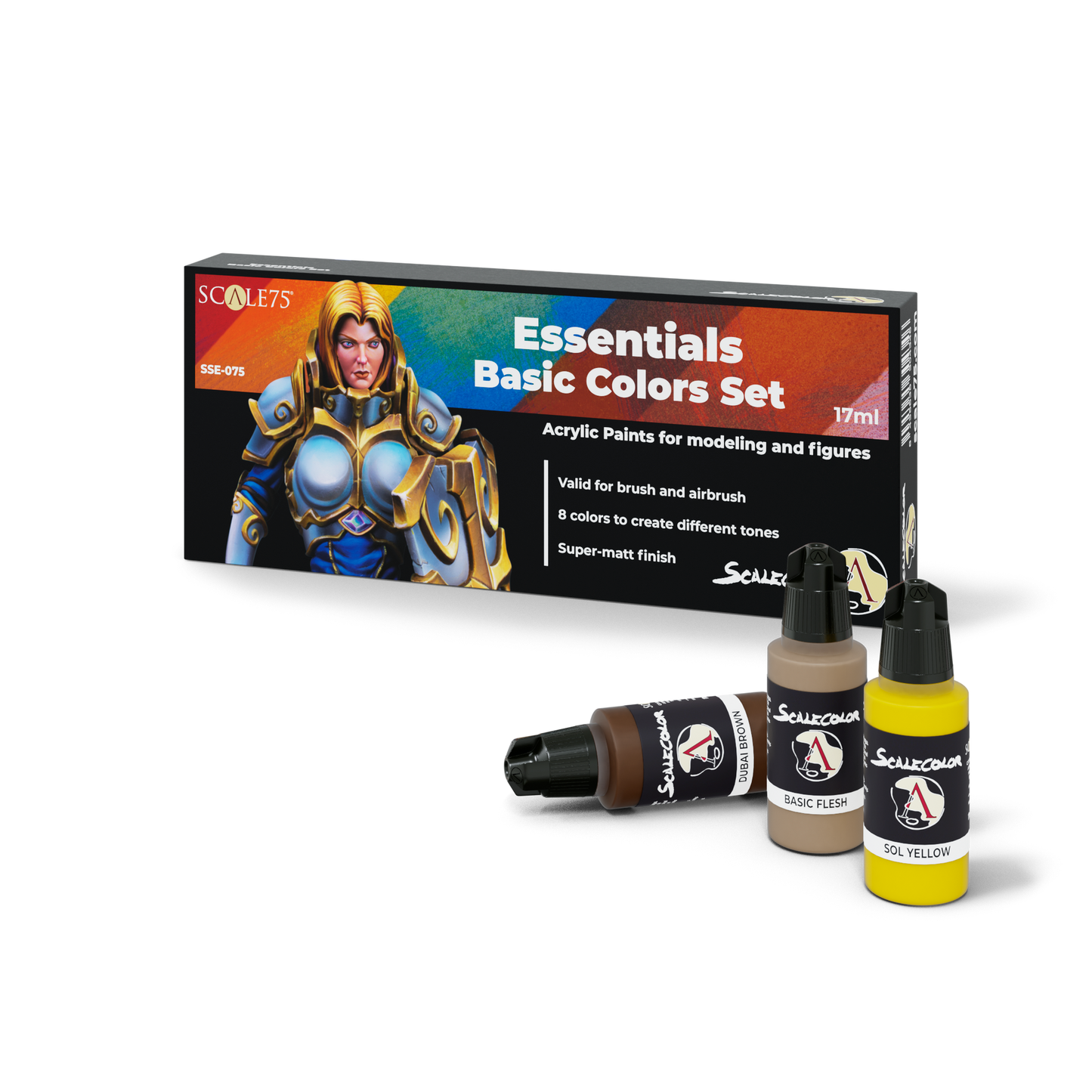Scale 75 ESSENTIALS BASIC COLORS Paint Set