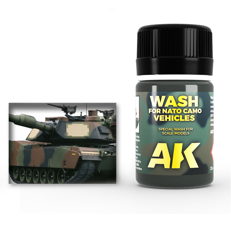 WASH FOR NATO TANKS