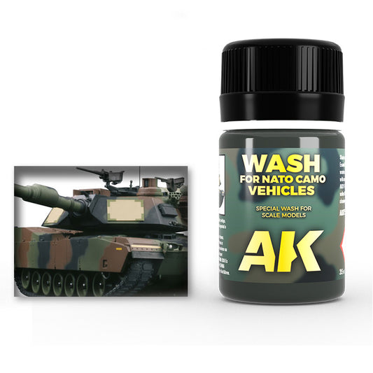 WASH FOR NATO TANKS