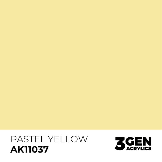 AK 3rd Gen Pastel Yellow 17ml