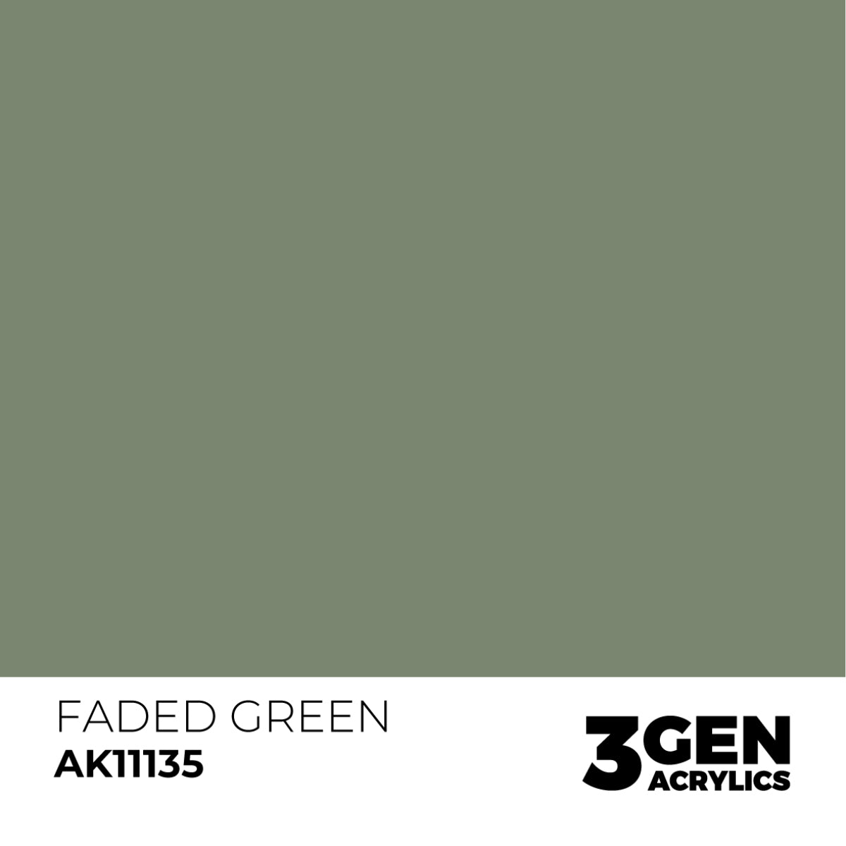 AK 3rd Gen Faded Green 17ml