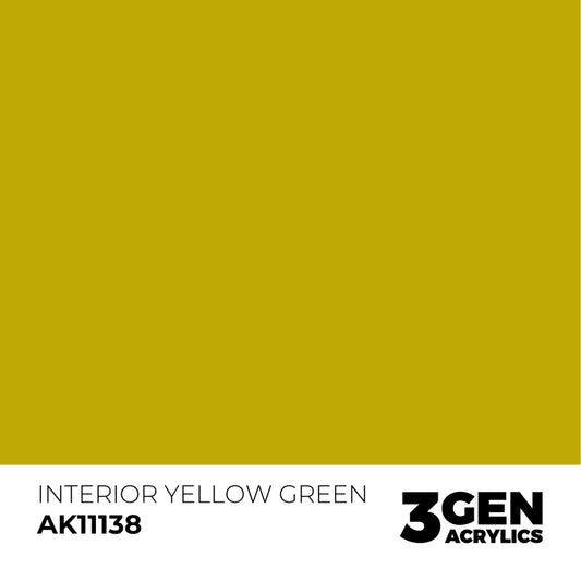 AK 3rd Gen Interior Yellow Green 17ml