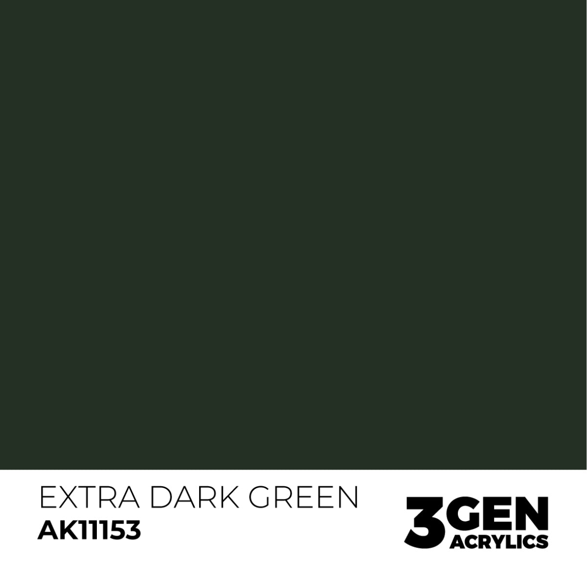 AK 3rd Gen Extra Dark Green 17ml