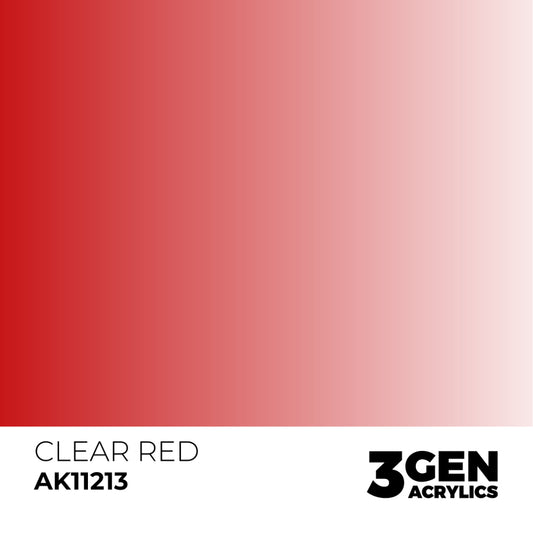 AK 3rd Gen Clear Red 17ml