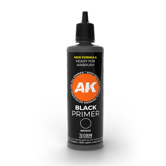 AK 3rd Gen Black Primer 100 ml
