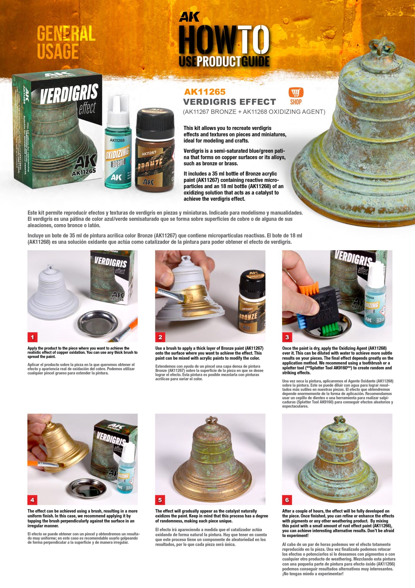 AK BRONZE EFFECT 35ml