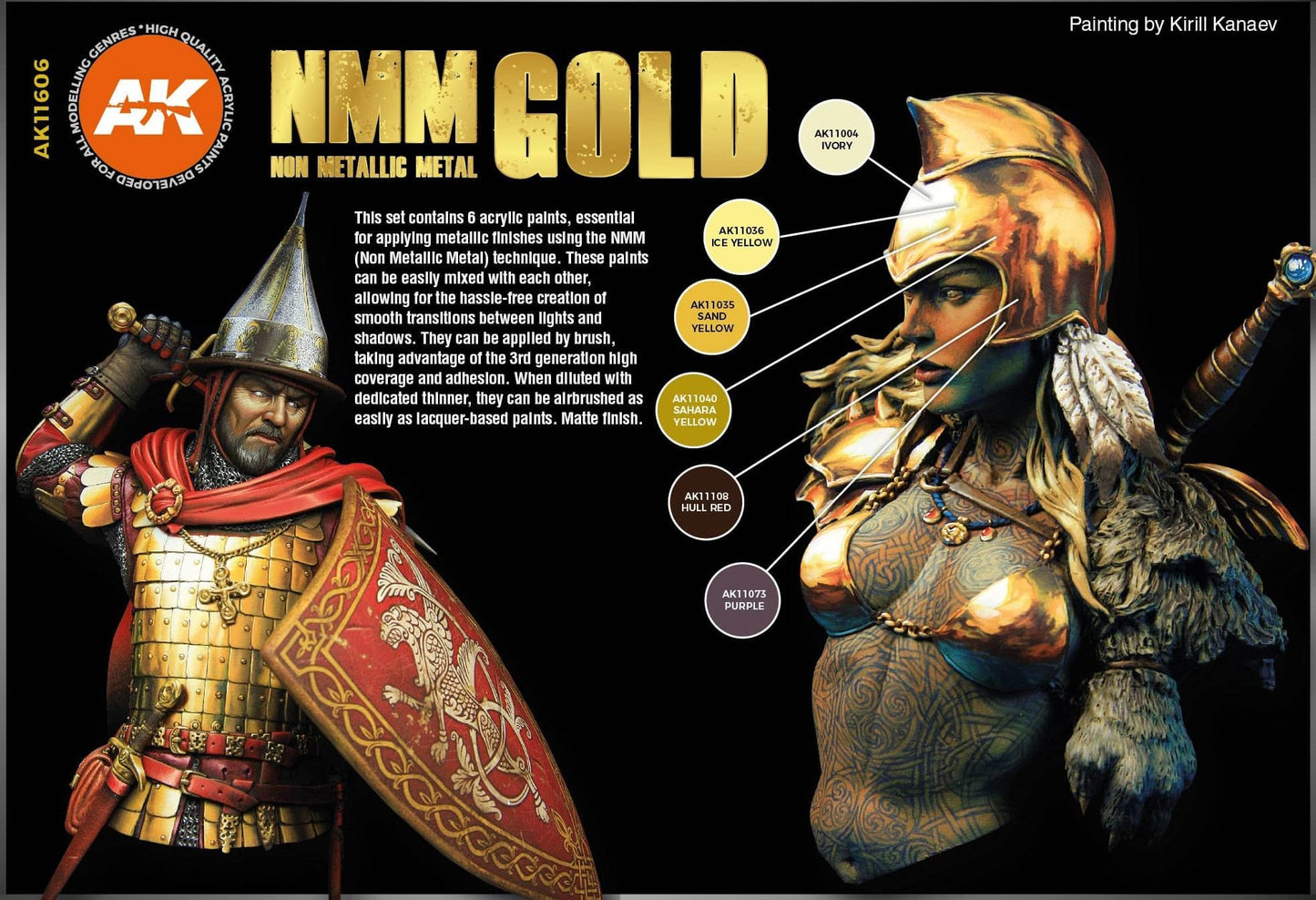 AK NON METALLIC METAL: GOLD