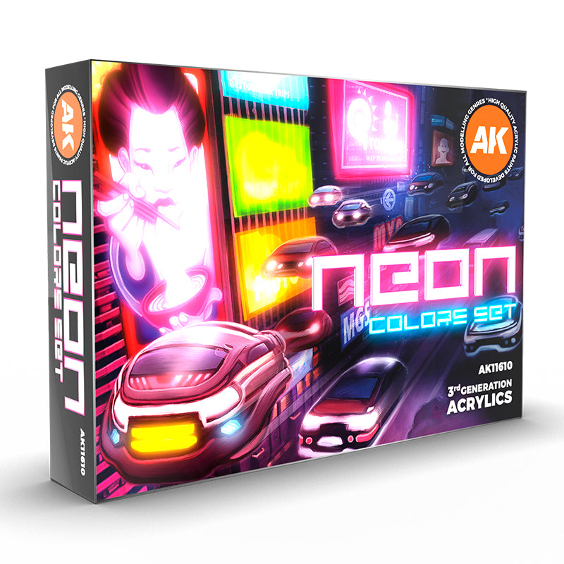 AK NEON COLORS SET