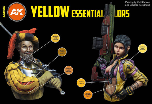 AK YELLOW ESSENTIAL COLORS 3GEN SET