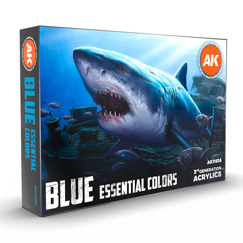 AK BLUE ESSENTIAL COLORS 3GEN SET