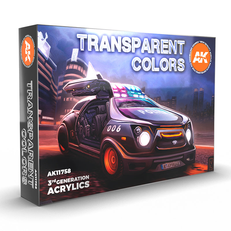 AK TRANSPARENT COLORS SET 3G