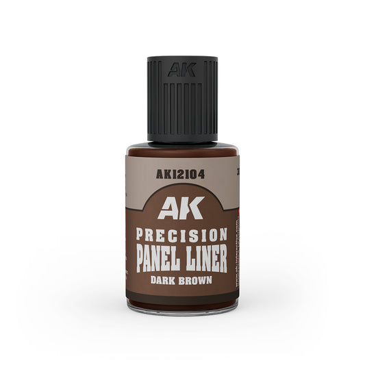 AK DARK BROWN PRECISION PANEL LINER 30ml