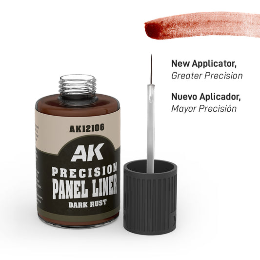 AK DARK RUST PRECISION PANEL LINER 30ml
